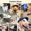 Pawaboo Dog Baseball Cap - Upgraded Elastic Ear Holes -