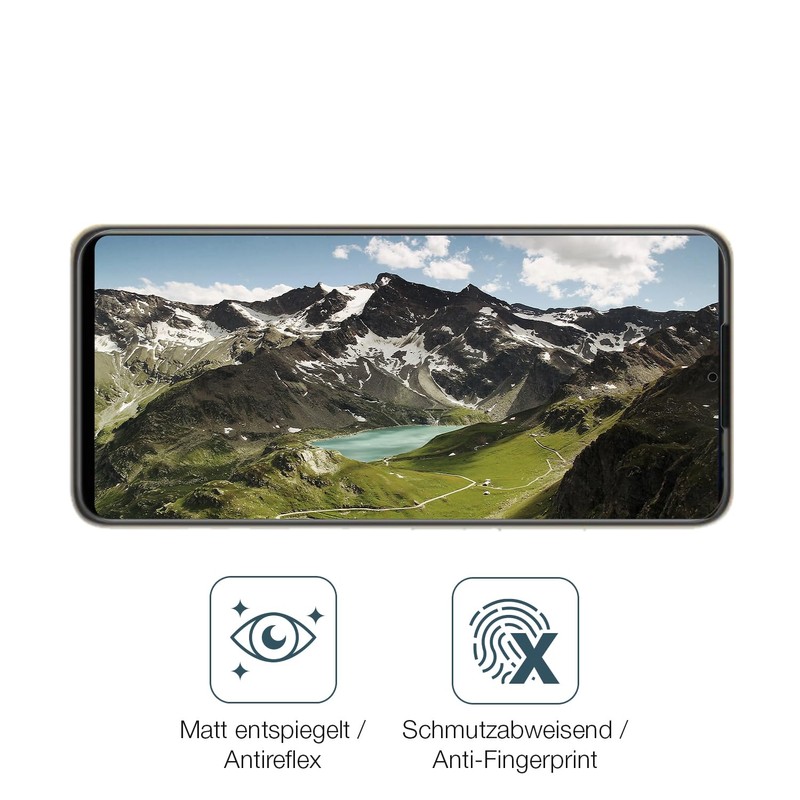 dipos I 4x Schutzfolie matt passend für Itel A70 Pro