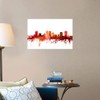 CANVAS ON DEMAND Fort Worth Texas Skyline Wall Decal, Artwork