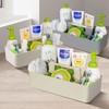 Baby Shower Caddy Plastic Nursery Portable Storage Organizer Caddy Tote