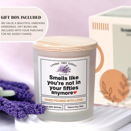 60TH Birthday Gifts for Women, Funny 60th Birthday Decorations for Woman Men, 60 Year Old Birthday Gifts for Women Friends Sister Mom Her Dad Wife, Turning 60 Present, Happy 60th Birthday Gift Ideas