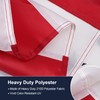 SYII Civil Peace Flag 3x5 Ft Outdoor, Embroidered Stars US