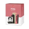 balvi Frida Bookend Black Colour Bookend Decorative Figure with the