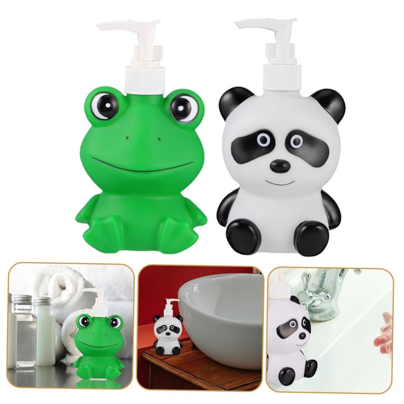 ULTECHNOVO 2Pcs Portable Travel Bottles Multi Function Lotion Dispensers with