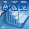 Poolzilla Swimming Pool Ladder Mat - 36" x 48" -