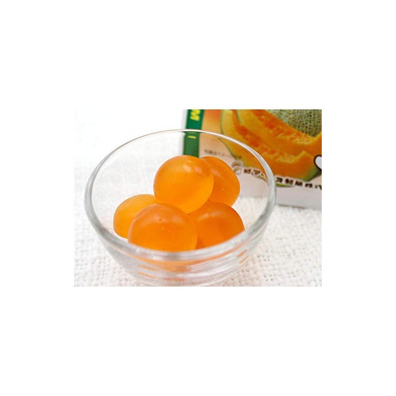 Romance Confectionery Yubari Melon Gummy, 1.8 oz (50 g)