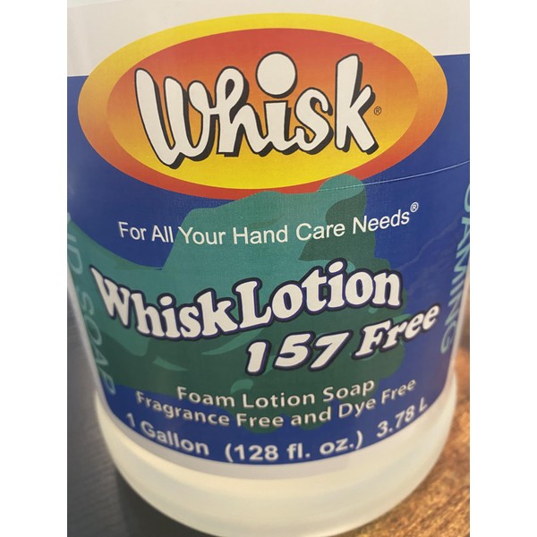 Whisk Lotion Foaming Hand Soap, Fragrance Free, Dye Free, 1