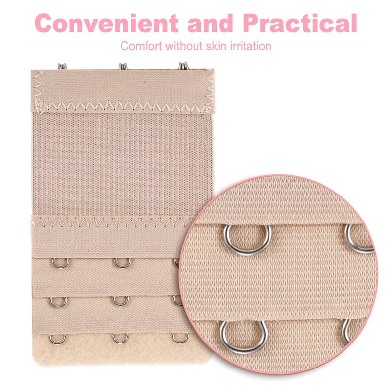 Comfortable Bra Extender, Women's Bra Extension with Storage Case, Soft
