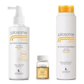 Lendan Pilosome Caída Cabello Shampoo + Ampo Stimul + Loción