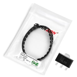 Chanzon 50pcs 78L05 SOT-89 Three-Terminal Voltage Regulator Stabilizer Transistor SMD