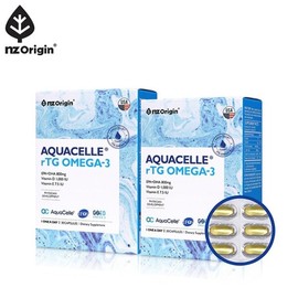 NjetOrigin 1+1 아쿠아셀 알티지 오메가 30캡슐 총 2개월분) 1+1 Aquacell RTG Omega 30 Capsules (Total 2 Months Supply)