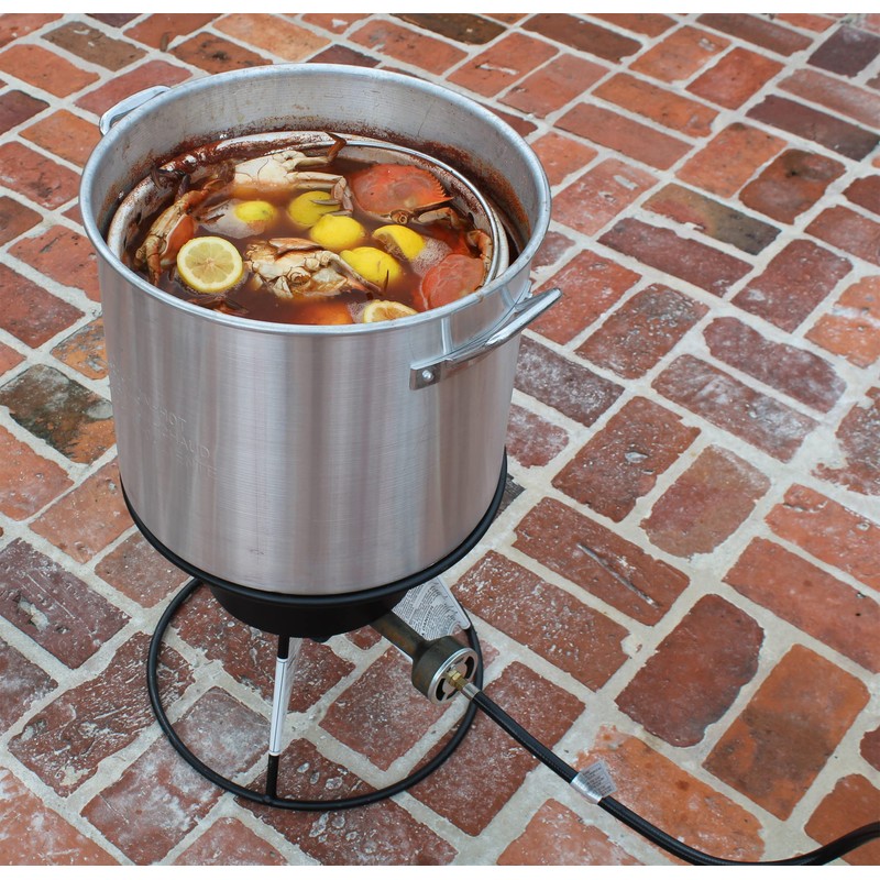 King Kooker 86PKT 12-Inch High Pressure Portable Propane Outdoor Cooker