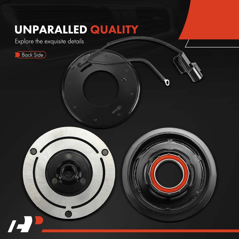 A-Premium Air Conditioner AC Compressor Clutch Kit Compatible with Hyundai