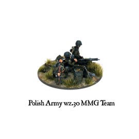 Bolt Action 28mm Polish Army HMG Team