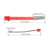 Extruder Heating Block Kit, High Temperature 300 °C Titanium Heatbreak