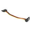 10 Pack SATA Cables 15 Pin 90 Degree Male to