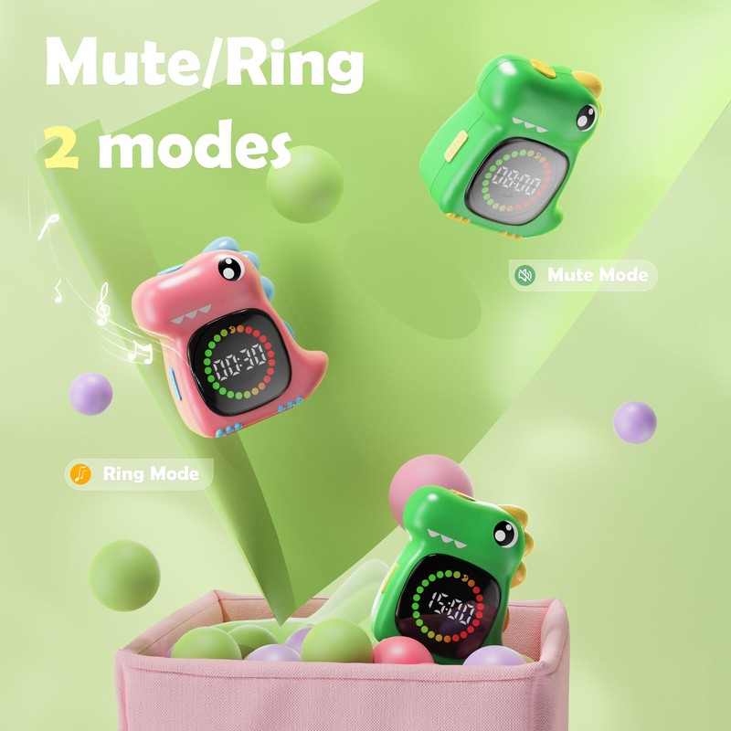 Doli Yearning Visual Timer for Kids, 99 Minute Digital Cute