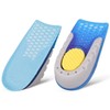 Height Increase Insole Heel Lift Inserts Invisible TPE Half Increased