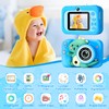MILFECH Children's Instant Camera, Dinosaur Camera, Blue