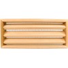 Miller Shingle Clear Cedar Foundation Vent with Louvers - 16