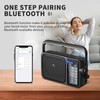 AM FM Radio with Best Reception,Bluetooth Portable AM FM Transistor