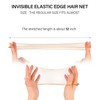 Invisible Elastic Hair Nets with Bobby Pins for Ballerina Buns