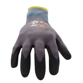 212 Performance AX360 Dotted Grip Nitrile-dipped Work Gloves, Seamless, Breathable Fabric, 1-Pair, Medium