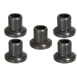 cyclingcolors 5 x pipe plugs, round plugs, diameter = 14 mm, D1 = 28 mm, furniture gliders, furniture feet, end caps, round, plastic