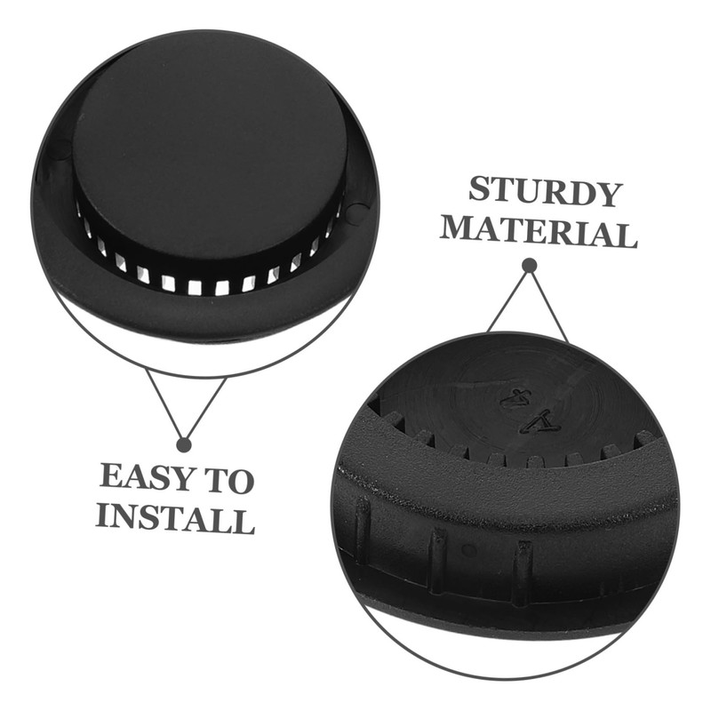 TEHAUX 5Pcs Vent Cover Plug for Cabinets Durable Air Vent