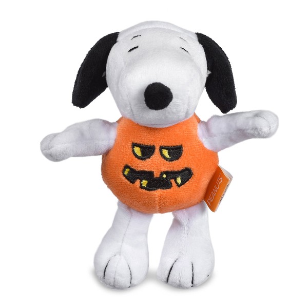 Peanuts for Pets Peanuts 6” Snoopy Pumpkin Squeaker Pet Toy