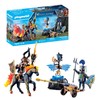 PLAYMOBIL Novelmore 71645 Guard of Armor, Includes Two Knights, a