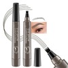 MKUCCD Magic Eyebrow Pencil, Upgraded 3D Waterproof Microblading Eyebrow Pencil
