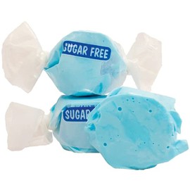 Salt Water Taffy (Sugarfree Blue Raspberry, 1 Lb)