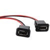 Greluma 5pcs 3A 2 Pin USB Female 2 Wire USB