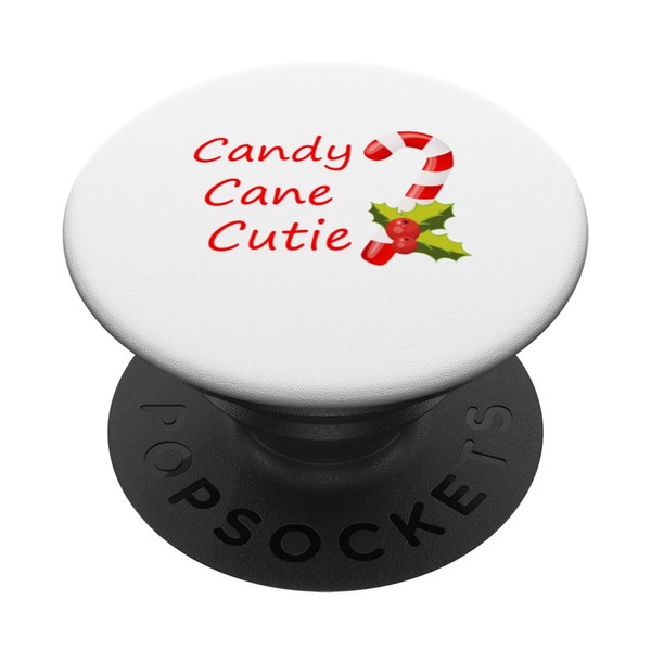 Candy Cane Cutie Funny Christmas Stocking Stuffer Holiday PopSockets Standard