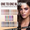 6 Pieces Eyeshadow Stick Set, Cream Eyeshadow Pencil Crayon, Waterproof