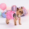 Fitwarm Sparkly Dog Tiered Dress, Fancy Dog Clothes for Small