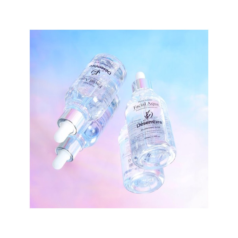 DeSangBleu 아쿠아 트리트먼트 컨센트레이트 100ml 히알루론산 고농축 수분 공급 Aqua
