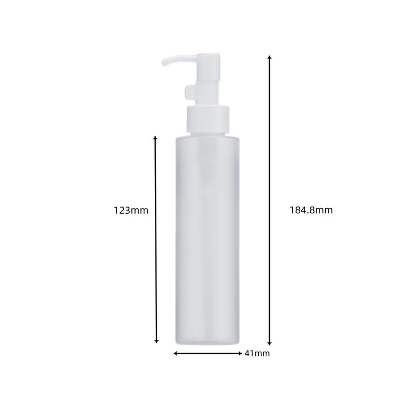 Naisfei 2 Pcs Empty Plastic Pump Bottles Dispenser,150 ml Pump