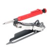 Multifunctional Scribing Tool Woodworking Compass Edge Ruler Countour Line Measuring