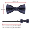 Allegra K Men's Women's Bowtie, Bowtie, Ribbon, Polka Dot Pattern,