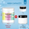 SAVILAND Clear Dip Powder - 60g/2.1oz Nail Dip Powder Dipping