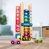Melissa & Doug Stack & Count Wooden Parking Garage with