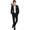 Black n Bianco Boys' First Class Slim Suits Black 5