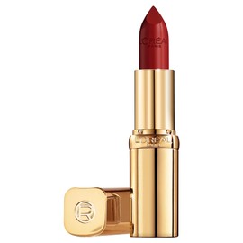 L'Oréal Paris Nourishing Lipstick with Satin Finish, Argan Oil and Vitamin E, Color Riche Satin, No. 124 S'il vous plait, 1 x 4.3 g