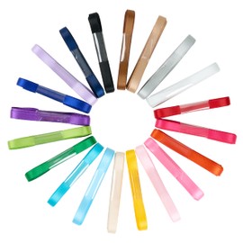 DINDOSAL Satin Ribbon 1/4 Inch Assorted 20 Colors x 2 Yards Double Face Satin Ribbon for Gift Wrapping Silk Ribbon for Hair Bows, Flower Bouquet, Wedding Party Decoration,Gift Wrapping, 40 Yards Total