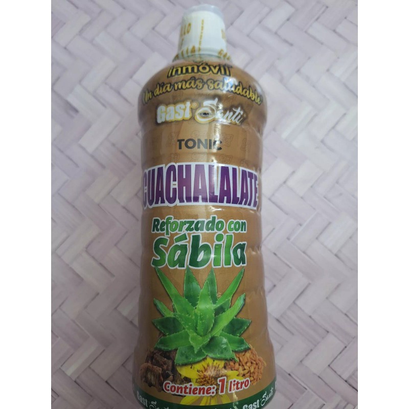 inmovil Tonico Cuachalalate con Sabila / 100% Natural 1 litro