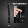 Lepro 2PCS Linterna LED, 3 Modos, IPX4, Superbrillante Camping Trabajo