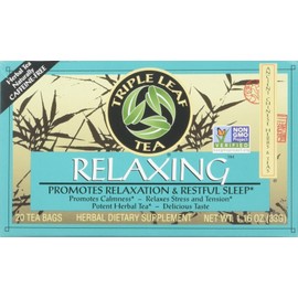 Chinese Medicinal Tea-Relaxing Herbal Tea Triple Leaf Tea 20 Bag