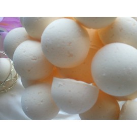 Spa Pure Orange Bath Bombs: 14 Orange Blossom and Honey Bath Bomb Fizzies with Shea Butter, Ultra Moisturizing ...Great for Dry Skin (Orange Blossom and Honey FBA)
